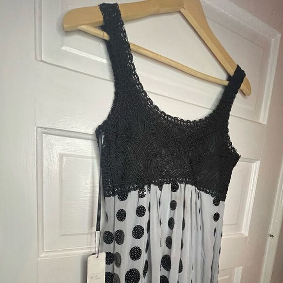 Sue Wong Nocturne Sequined Dress w/ Scoop Neck & Lace Top Size 2 - Picture 10 of 15